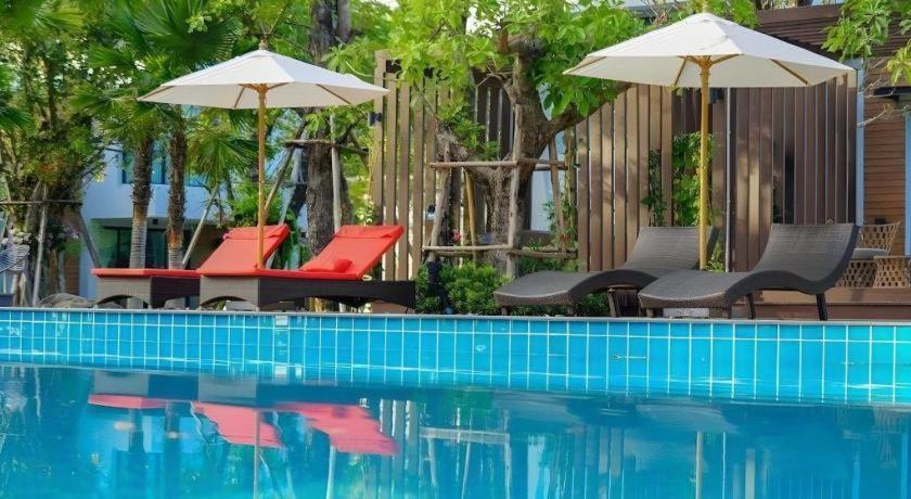 Chatnipa Beach Resort By Morseng Ban Hat Lek Exteriör bild