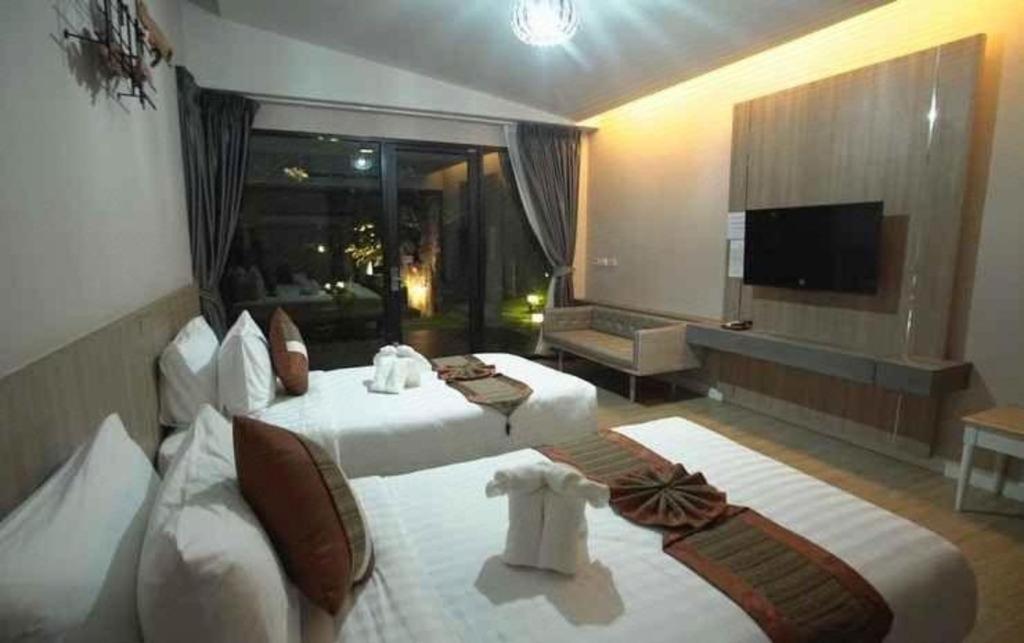 Chatnipa Beach Resort By Morseng Ban Hat Lek Exteriör bild