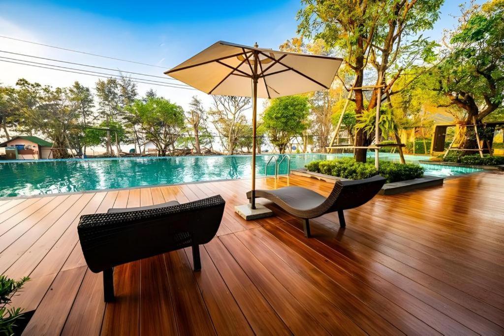 Chatnipa Beach Resort By Morseng Ban Hat Lek Exteriör bild